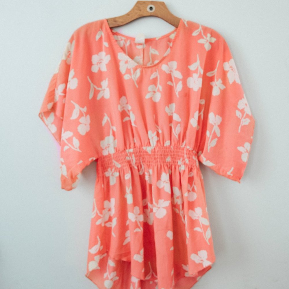 Pink Floral Shirt